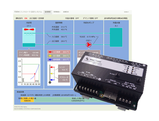 冷却水コントローラ導入(計測器メーカー様)
